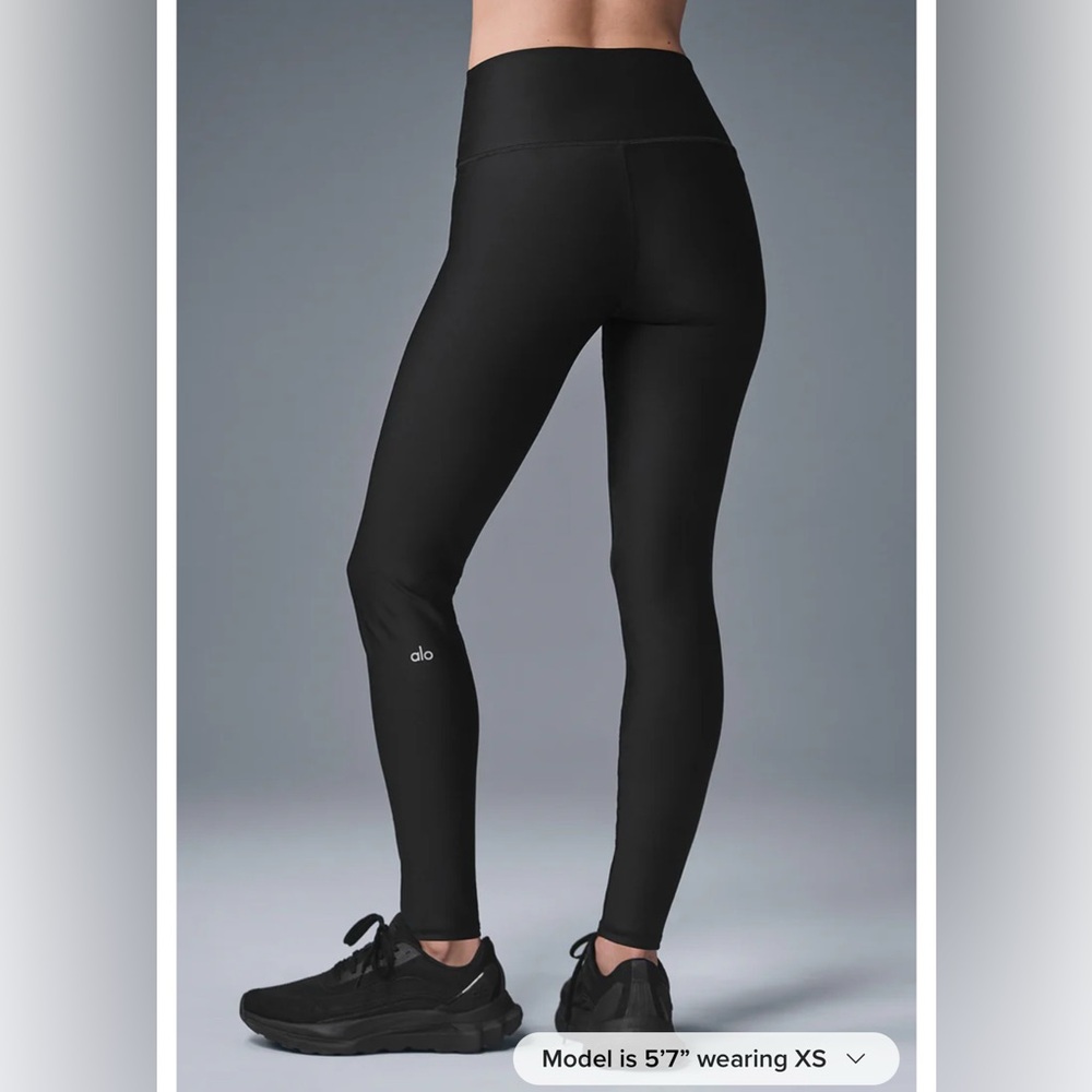 Perfect condition Alo High Waist Airlift Legging, black, size XS